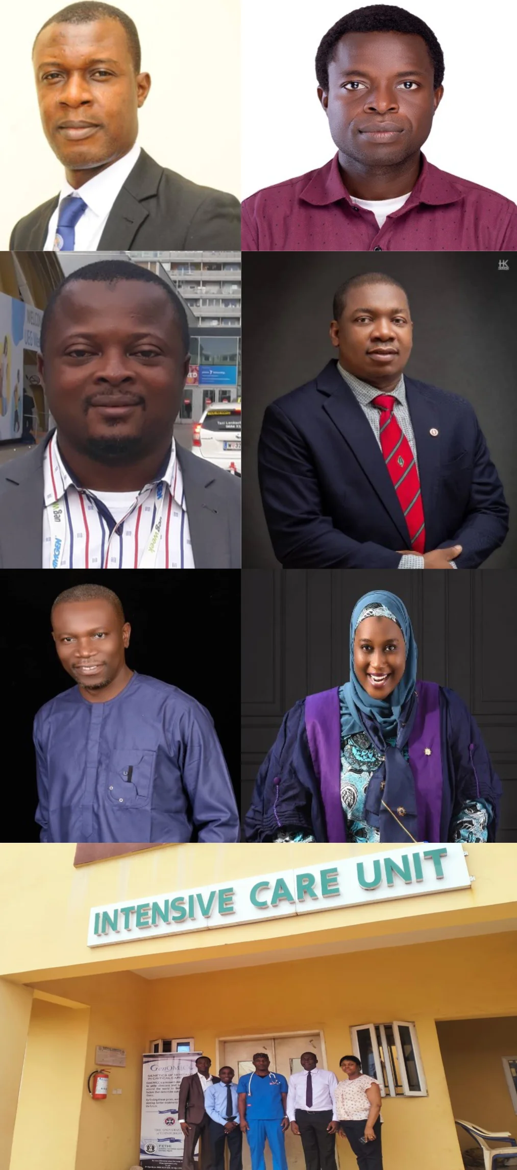 Team members of GenOMICC Nigeria